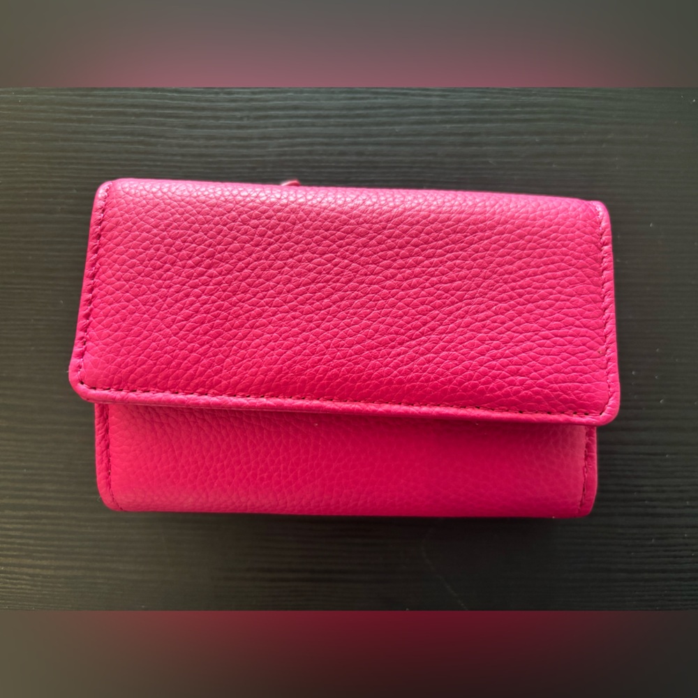 Brand New Mundi Pink Wallet with 12 card slots and change pocket